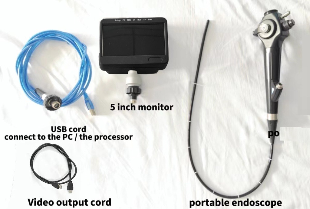 Vidéo-bronchoscope portable