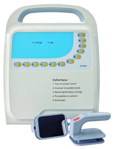 Moniteur de défibrillateur monophase manuel