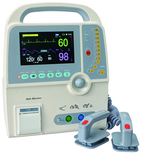 Monophasic Defi-monitor Defibrillator Monitor