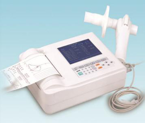 Pulmonary Function Test spirometer