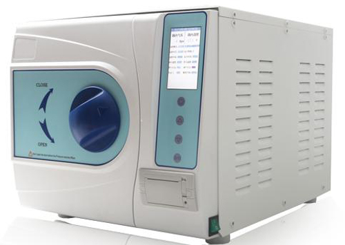 Pantalla LCD de autoclave clase B con impresora