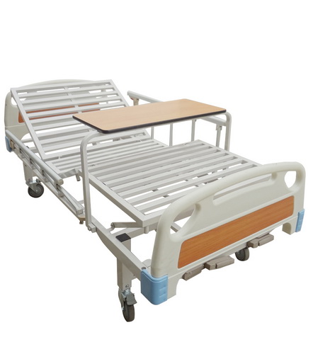 Two Manual Crank Care Bed