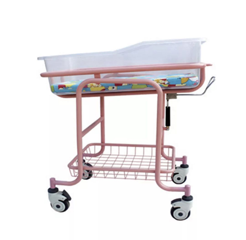 Stainless steel Baby Trolley with mattress