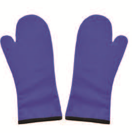 Guantes de mano protectores de caucho de plomo de rayos X