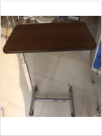 Movable and Liftable Overbed Table（stainless steel )