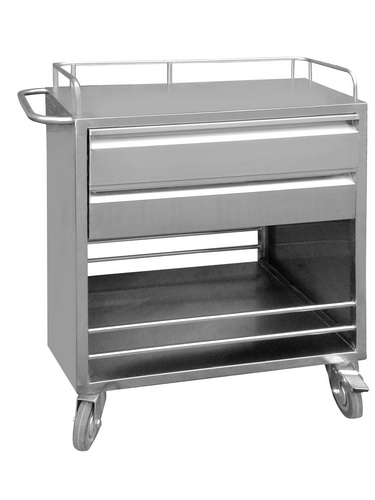 Stainless Steel Medicine Trolley