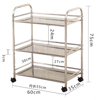 Stainless Steel Hospital Trolley