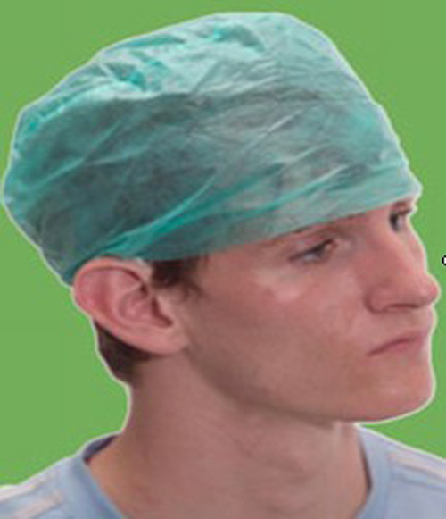 30gsm 64x13cm PP Non-woven Disposable Doctor Cap 