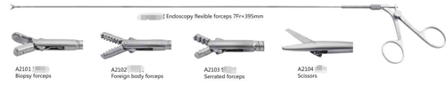 Fórceps flexibles para endoscopia