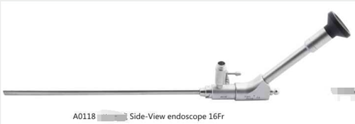 Endoscope, vision latérale