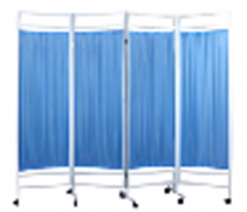 4 channel Hospital screen with wheels