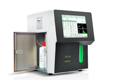 Analyseur d'hématologie avec compteur de cellules en 5 parties avec certificat CE