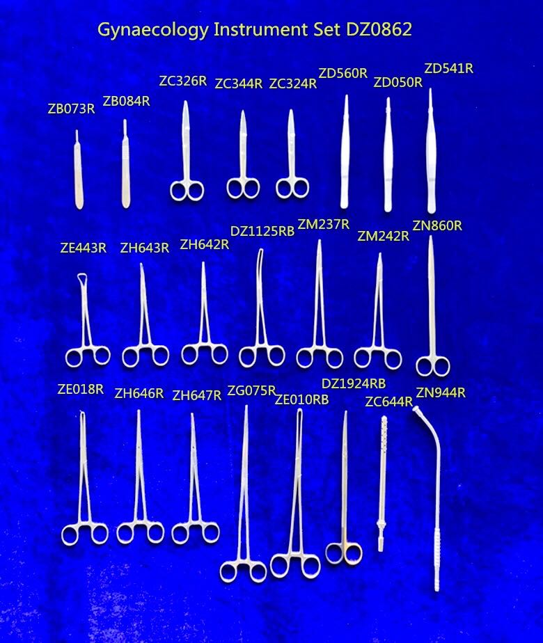 INSTRUMENT DE CHIRURGIE GYNÉCOLOGIE