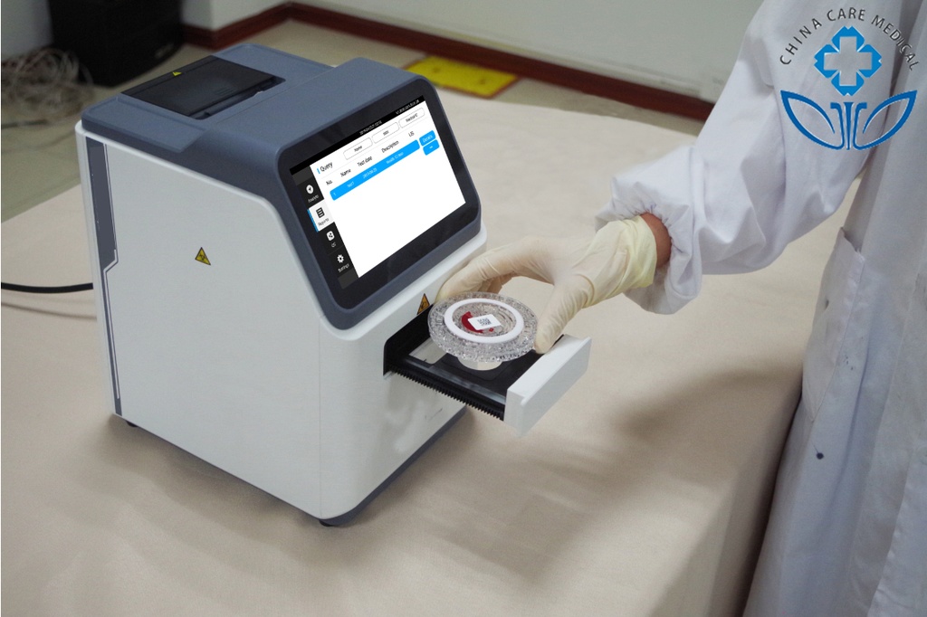 Portable automatic POCT medical dry bio chemistry analyzer