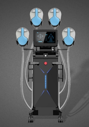 Construcción muscular y quema de grasa EMS + RF Control dual de doble canal