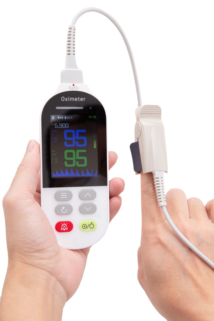 Handheld oximeter