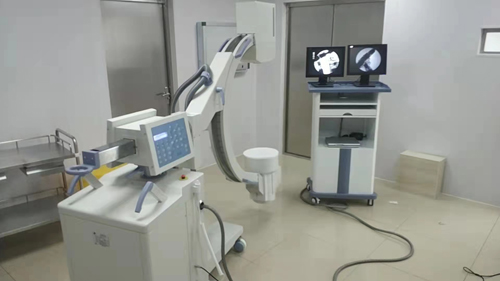 3.5Kw 70mA High frequency Mobile X-ray C-arm System