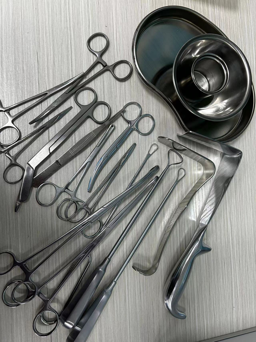 Delivery Surgical Instrument Kit (Native Delivery), 19 pcs