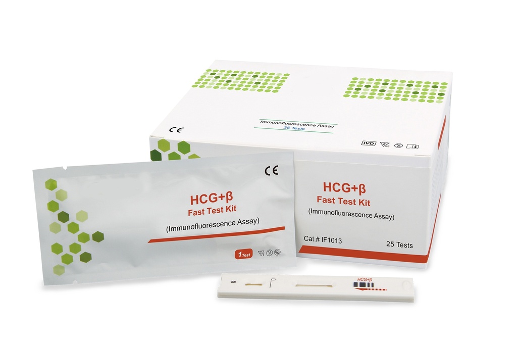 Kit de test rapide HCG+β 25 tests / boîte