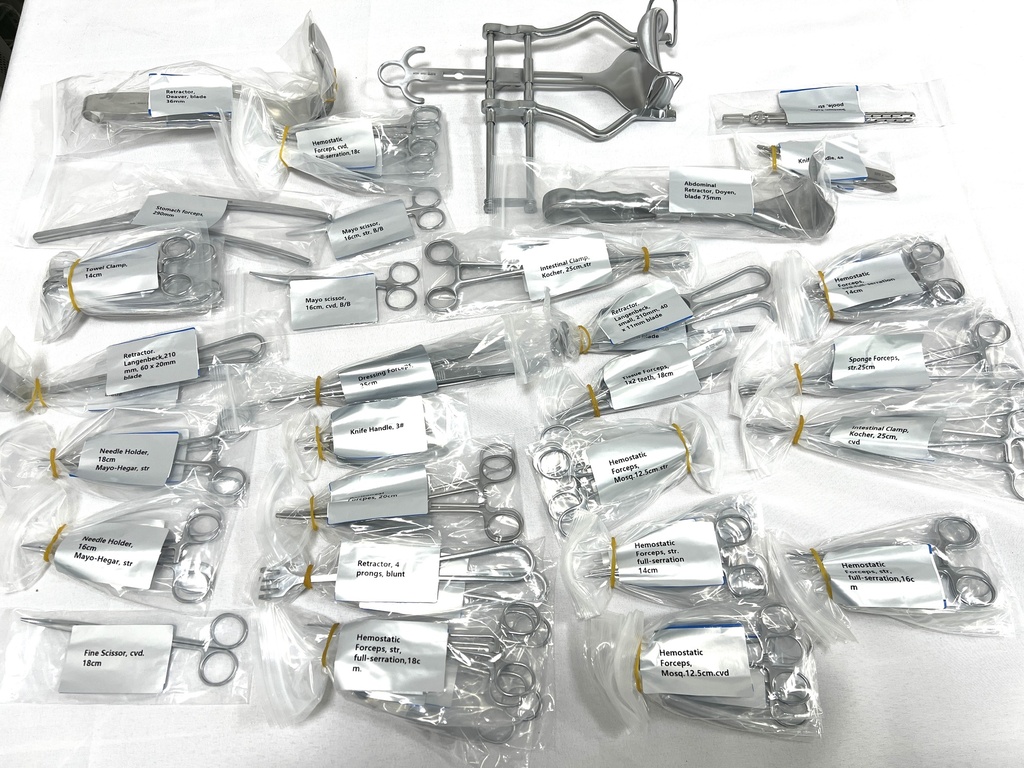 Laparotomy Kit, 77 pcs