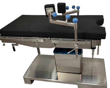 Electric operating table Back Abdomen Pull up the bracket