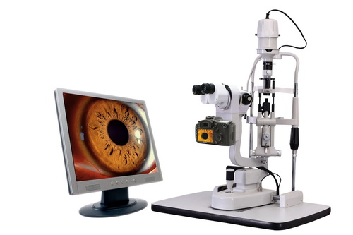 Digital slit lamp