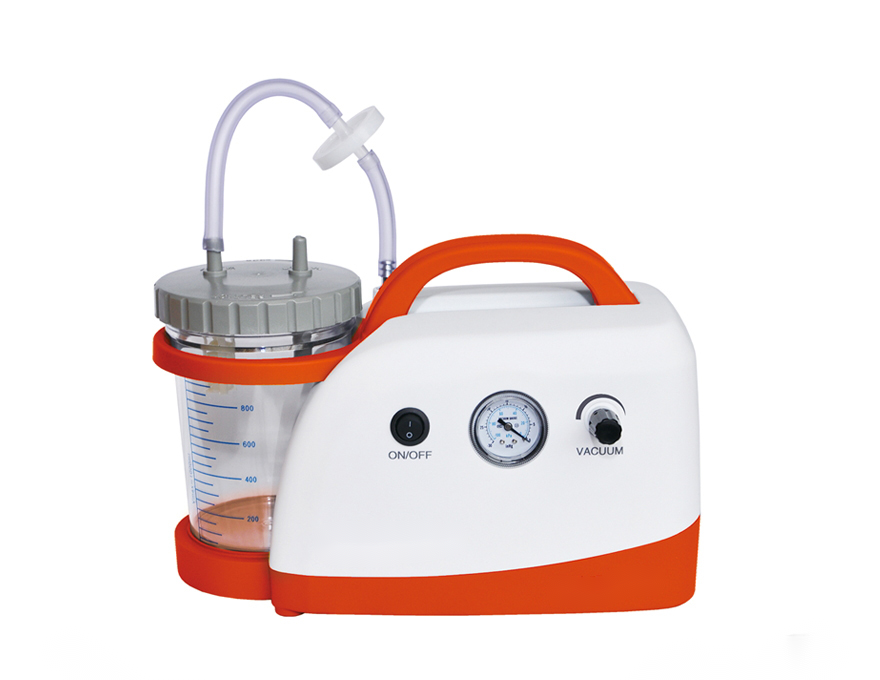 Emergency portable suction unit