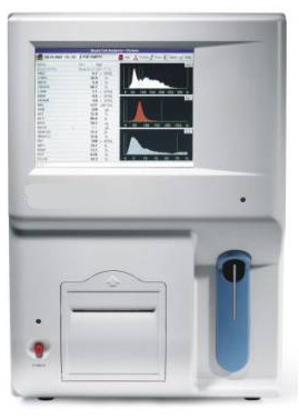 [CCL6300] Two channels 60 samples 3-part hematology cell counter