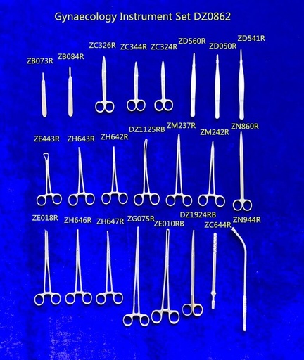 [CCZ-G101] INSTRUMENTO DE CIRUGÍA DE GINECOLOGÍA