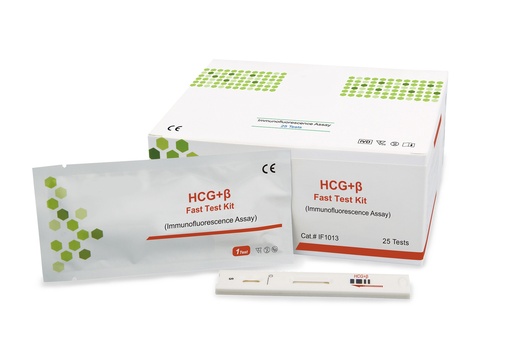 [CCLGP1100-HCG+β] HCG+β Fast Test Kit 25Tests/Box