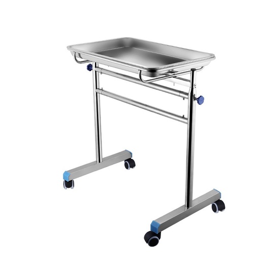 [CCZ-006] Chariot élévateur chirurgical avec plateau 45*35cm, hauteur réglable 60-120cm