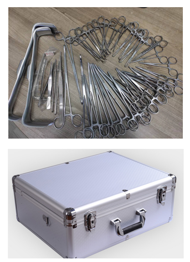 [CC23070805] Hernia Surgical Instrument Kit, 43 pcs