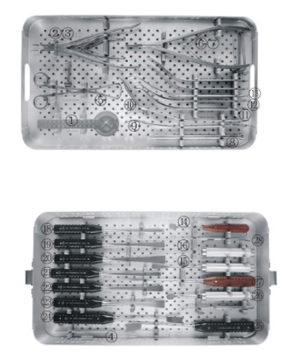 [CC23071704] Osteotomy Instrument Kit, 28pcs 