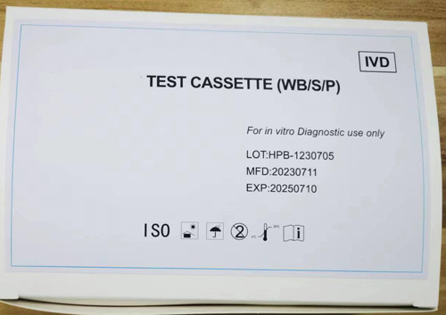 [CRM4RV4] RV Rubéole Anticorps Test IgM/IgG 4.0mm Multi-Panel, 25 Tests/Boîte