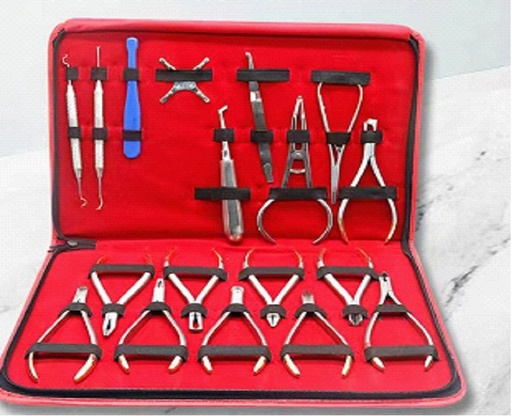 [CGF-18] Orthodontic Instrument Kit, 18 pieces 