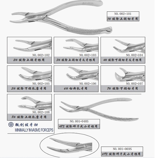 [CC24052604] Pinzas dentales para niños