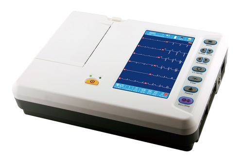 [CCE-3306B] Máquina de monitorización ECG EKG de 6 canales y 12 derivaciones