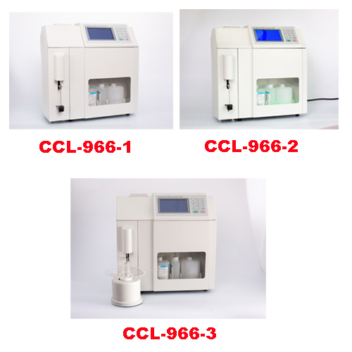 [CCL-996] Analyseur d'électrolyte automatisé-3 paramètres de test, échantillonnage manuel